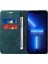 Iphone 13 Pro Max Telefon Kılıfı Cüzdan Telefon Kabuğu Pu Deri Stand Kapağı Rfıd Engelleme Telefon Vaka Yeşil (Yurt Dışından) 2