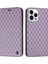 Iphone 13 Pro Max Telefon Kılıfı 6.7 Inç Rhombus Desen Kabartmalı Koruyucu Kapak Litchi Doku Pu Deri Deri Stand Rfıd Bloking Telefon Kapağı Cüzdan-Doğru ile (Yurt Dışından) 1