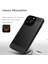 Iphone 13 Pro Max Telefon Kılıfı 6.7 Inç Karbon Fiber Doku Parmak Izi Tpu Kılıf Fırçalanmış Telefon Kapak-Kırmızı (Yurt Dışından) 3