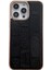 Iphone 13 Pro Telefon Kılıfı 6.1 Inç Slim Nano Electroleating Mahjong Doku Cep Telefonu Arka Kapak Orijinal Cowhide Deri+Pc+Tpu Telefon Kabuk Black (Yurt Dışından) 1