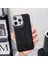 Iphone 13 Pro Telefon Kılıfı 6.1 Inç Slim Nano Electroleating Mahjong Doku Cep Telefonu Arka Kapak Orijinal Cowhide Deri+Pc+Tpu Telefon Kabuk Black (Yurt Dışından) 2