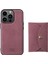 Iphone 13 Pro Telefon Kılıfı Çıkarılabilir 2 Arada Tasarım Manyetik Sağ Açık Kart Deri Kaplamalı Pc+Tpu Kılıf 6.1 Inç-Kırmızı (Yurt Dışından) 4