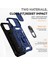 Iphone 13 Mini Telefon Kılıfı Için 5.4 Inç Cep Telefonu Kapak Slayt Kamera Koruma Yüzüğü Kickstand Hibrid Pc+Tpu-Mavi (Yurt Dışından) 4