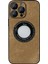 Iphone 13 Pro Telefon Kılıfı Için Cilt Dokunlu Pu Deri+Pc+Tpu Kapak Lens Koruyucu-Brown ile Anti-Çizelge Manyetik (Yurt Dışından) 3