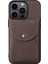Iphone 13 Pro Telefon Kılıfı Çıkarılabilir 2 Arada Tasarım Kapağı Manyetik Dikey Açık Kart Deri Kaplamalı Pc+Tpu Koruyucu Kılıf 6.1 Inç-Kahverengi (Yurt Dışından) 1