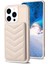Iphone 13 Pro Telefon Kılıfı Kickstand Wave Dikiş Doku Kart Tutucu Tpu+Pu Deri-Bej (Yurt Dışından) 2