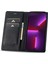 Iphone 13 Pro Max Telefon Kılıfı 6.7 Inç Rfıd Engelleme Manyetik Kapatma Cep Telefonu Kapağı Flip Cüzdan Stand Koruyucu Kabuk Black (Yurt Dışından) 2