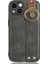 Iphone 13 Mini Telefon Kılıfı Için 5.4 Inç Bileklik Kickstand Deri Kaplama Pc+Tpu Boyun Kayış-Yeşil ile Çizim Önleyici Kapak (Yurt Dışından) 2