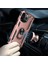 Iphone 13 Pro Telefon Kılıfı Askeri Sınıf Pc Tpu Şok Geçirmez Hibrit Kapak 6.1 Inç Rotary Ring Araba Montajı Kickstand-Rose Altın (Yurt Dışından) 3