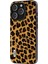 Iphone 13 Pro Max Telefon Kılıfı Back Cover Pu Deri Kaplamalı Tpu+Pc Leopar Doku Telefon Kılıfı Kılıf (Yurt Dışından) 2