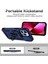 Iphone 13 Pro Telefon Kılıfı 6.1 Inç Slayt Kamera Koruma Kapağı Hafif Yüzük Kickstand Hibrid Pc+Tpu Telefon Kabuk Mavisi (Yurt Dışından) 2