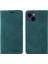 Iphone 13 Mini 5.4 Inç Cep Telefonu Kapağı Rfıd Engelleme Cüzdan Deri Deri Standı Kılıf Yeşili (Yurt Dışından) 1
