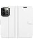 Iphone 13 Pro Telefon Kılıfı Için Litchi Skin Deri Cüzdan Stand 6.1 Inç-Beyaz (Yurt Dışından) 1