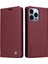 Iphone 13 Pro Max Telefon Kılıfı 6.7 Inç Yk- 001 Şok Geçirmez Pu Deri Deri Flip Cüzdan Kılıfı Güçlü Manyetik Otomatik Absorbed Stand Telefon Kapak-Kırmızı (Yurt Dışından) 1