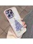 Iphone 13 Pro Telefon Kılıfı Glitter Kamera Yüzüğü Tpu Kılıfı Noel Ağacı Deseni Lens Film-Pink ile Koruyucu (Yurt Dışından) 1