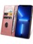 Iphone 13 Pro Max Telefon Kasası Flip Telefon Kasası Cüzdan 6.7 Inç Manyetik Deri Standı Buzağı Dokusu Kapak-Gül Altın (Yurt Dışından) 1