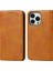 Stand Cüzdan Deri Telefon Flip Case Koruyucu Kapak Iphone 13 Pro 6.1 Inç-Işık Kahverengi (Yurt Dışından) 1