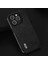 Iphone 13 Pro Max Telefon Kılıfı Için Litchi Doku Geri Kapak Cowhide Deri Kaplamalı Pc+Tpu Telefon Kılıf Black (Yurt Dışından) 4
