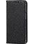 Iphone 13 Pro Telefon Kılıfı Için 6.1 Inç Anti-Çizgiye Dönüş Tam Koruma Ipek Doku Deri Deri Cüzdan Kapağı Strap-Black (Yurt Dışından) 1