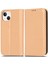 Iphone 13 Mini Telefon Kılıfı Için 5.4 Inç Izgara Dokusu Manyetik Otomatik Ahmed Telefon Kapağı Tam Koruma Pu Deri Cüzdan Bej (Yurt Dışından) 1
