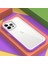 Iphone 13 Pro Max Telefon Kılıfı Şok Geçirmez Temiz Telefon Kılıfı Akrilik Geri+Renkli Frame Çıkarılabilir 2'si 1 Arada (Yurt Dışından) 4