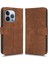 Iphone 13 Pro Max Telefon Kılıfı 6.7 Inç Manyetik Pu Deri Telefon Kapağı Rfıd Cüzdan Stand-Brown ile Cep Telefonu Kılıfı (Yurt Dışından) 1