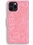 Iphone 13 Pro Telefon Kılıfı Için Çiçek Çiçek Çok Dönen Koruma Telefon Kabuk Cüzdan Standı Tasarım Deri Kılıf 6.1 Inç Pembe (Yurt Dışından) 4