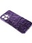 Iphone 13 Pro Max Telefon Kılıfı Elektraplatma Tpu Kılıfı Kırışmış Düzensiz Damla Anti Anti Anti Anti Tele-Purple (Yurt Dışından) 4