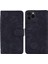 Iphone 13 Pro Telefon Kılıfı Için Çiçek Çok Yolda Koruma Telefon Kabuk Cüzdan Tasarımı Tasarım Deri Kılıf 6.1 Inç-Black (Yurt Dışından) 1