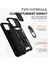 Iphone 13 Mini Telefon Kılıfı Için 5.4 Inç Cep Telefonu Kapak Slayt Kamera Koruma Yüzüğü Kickstand Hibrid Pc+Tpu-Black (Yurt Dışından) 4