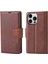 Iphone 13 Pro Max Telefon Kılıfı 6.7 Inç Çıkarılabilir Cüzdan Folio Kılıfı Pu Deri Çıkarılabilir Iç Manyetik Tpu Kabuk Stand Telefon Kapak Kahverengi (Yurt Dışından) 1