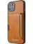 Iphone 13 Mini Telefon Kılıfı Için 5.4 Inç Önleyici Kartı Yuvası Pu Deri+Tpu+Pc Hassas Kesim Tasarımı Koruyucu Kapak-Khaki (Yurt Dışından) 1