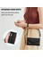 Iphone 13 Pro Telefon Kılıfı Için Deri Fermuar Cüzdan Strap Tasarım Tam Koruma Stand 6.1 Inç-Siyah (Yurt Dışından) 2
