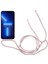 Iphone 13 Pro Telefon Kılıfı Için Koruyucu Kılıf 6.1 Inç Kart Yuvası Kayış Pembe (Yurt Dışından) 2