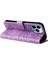 Iphone 13 Pro Max Telefon Kılıfı 6.7 Inç Ayçiçeği Baskılı Pu Deri Telefon Kılıfı Stand Manyetik Flip Kapak Strap-Purple ile (Yurt Dışından) 3