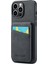 Iphone 13 Pro Max Telefon Kılıfı Tutucu Için Telefon Kickstand Case Rfıd Blowantock Pu Deri+Tpu Cover-Black (Yurt Dışından) 1