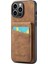 Iphone 13 Pro Max Telefon Kılıfı Tutucu Için Telefon Kickstand Case Rfıd Blowantock Pu Deri+Tpu Kapak-Kahverengi (Yurt Dışından) 1