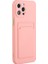 Iphone 13 Pro 6.1 Inç Pembe Için Tek Kart Yuvalı Yumuşak Tpu Telefon Geri Kasa Kapağı (Yurt Dışından) 3