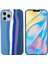 Gökkuşağı Tarzı Sıvı Silikon Cep Telefonu Koruyucu Arka Kasa iphone 13 Pro 6.1 Inç-Mavi Için (Yurt Dışından) 1