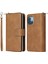 Iphone 13 Mini Telefon Kılıfı 5.4 Inç Şok Geçirmez Pu 9 Kart Tutucu Yuvaları Manyetik Kapatma Fermiyetli Cep Flip Cüzdan Stand Koruyucu Telefon Kapağı Kayış-Kahverengi (Yurt Dışından) 1
