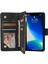 Iphone 13 Pro Telefon Kılıfı 6.1 Inç Zipper Cep Tasarımı Pu Deri Cep Telefonu Cüzdan Stand Kapağı Çok Kart Yuvaları Damla Geçirmez Kılıf Kılıfı (Yurt Dışından) 2