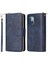 Iphone 13 Mini Telefon Kılıfı 5.4 Inç Şok Geçirmez Pu 9 Kart Tutucu Yuvaları Manyetik Kapatma Fermiyetli Cep Flip Cüzdan Stand Koruyucu Telefon Kapağı Kayış Mavisi ile (Yurt Dışından) 1