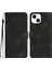 Iphone 13 Mini Karakter Anti-Cratch Pu Deri Stand Telefon Kılıfı Baskılı Cüzdan Flip Cover-Black (Yurt Dışından) 1