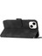 Iphone 13 Mini Karakter Anti-Cratch Pu Deri Stand Telefon Kılıfı Baskılı Cüzdan Flip Cover-Black (Yurt Dışından) 4