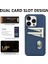 Iphone 13 Pro Max Telefon Kılıfı Için Litchi Doku Telefon Kılıfı Çift Kart Yuvaları Orijinal Cowhide Deri+Pc Kapak Yeşili (Yurt Dışından) 3