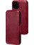 Iphone 13 Pro Telefon Kılıfı 6.1 Inç Pu Deri Katlanabilir Stand Folio Flip Manyetik Kapatma Kartı Yuva-Kırmızı (Yurt Dışından) 1