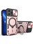Iphone 13 Pro 6.1 Inç Slayt Kamera Lid Mobil Kılıf Ücretsiz Döndürme Kickstand Pc+Tpu Kapak Pembe (Yurt Dışından) 1