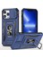 Iphone 13 Pro Max Telefon Kılıf Önleme Önleme Önleyici Telefon Geri Kapak 6.7 Inç Pc+Tpu Yüzük Kickstand Slayt Kamera Kapak Cep Telefonu Kabuk Mavisi (Yurt Dışından) 1