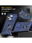 Iphone 13 Pro Max Telefon Kılıf Önleme Önleme Önleyici Telefon Geri Kapak 6.7 Inç Pc+Tpu Yüzük Kickstand Slayt Kamera Kapak Cep Telefonu Kabuk Mavisi (Yurt Dışından) 4