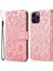 Iphone 13 Pro Max Telefon Kılıfı Pu Deri 6.7 Inç Baskılı Çiçek Desen Standı Cüzdan Şok Geçirmez Cep Telefonu Kapak (Yurt Dışından) 1